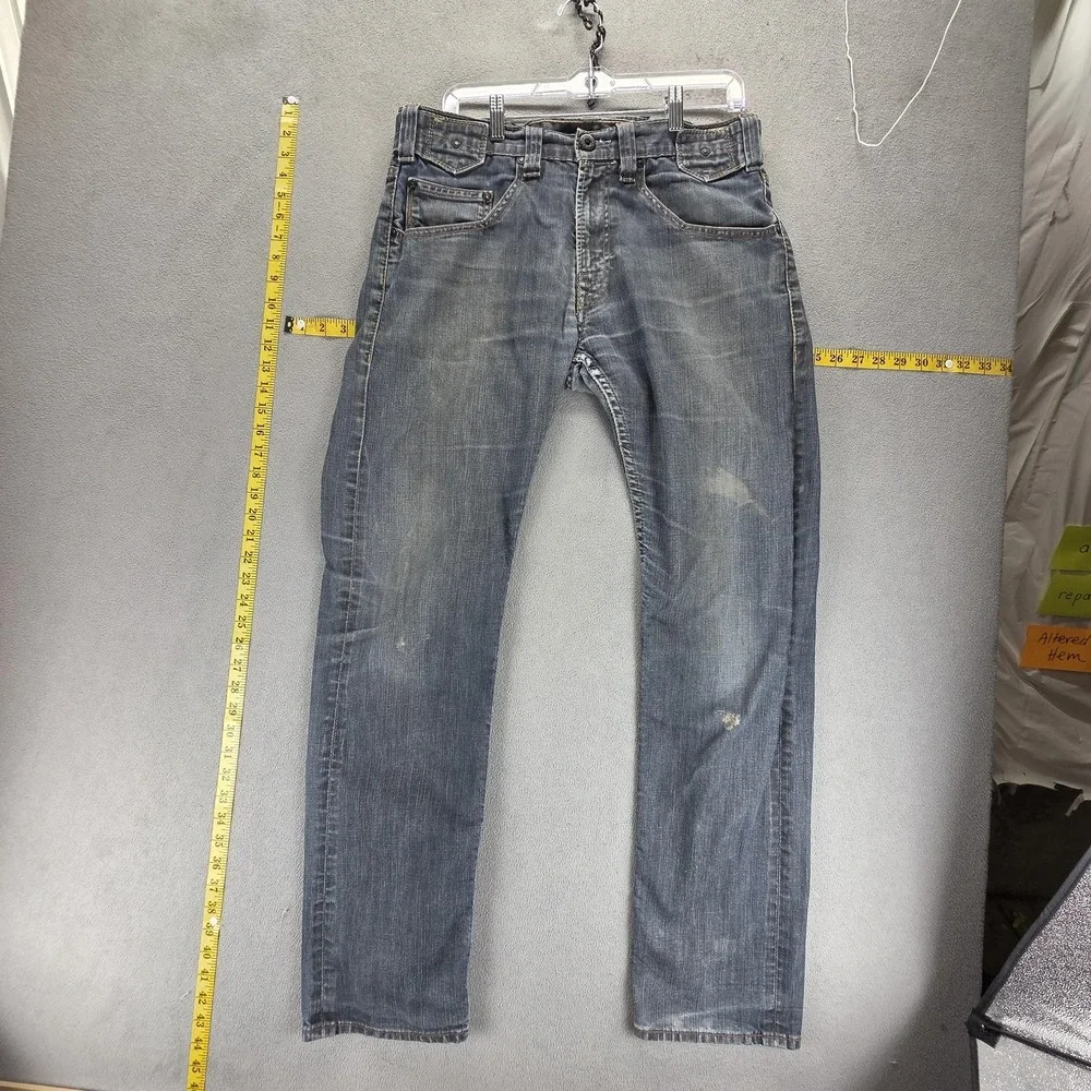 Vintage Levis Engineered Jeans Mens Buckle Back Flap Pocket Zip Fly Fits 32x32